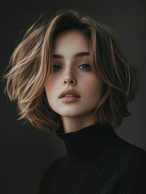 textured bob , trending hairstyles